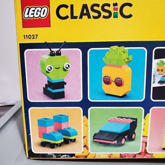 LEGO Classic 11027 Creative Neon Fun Brick Box Set Building Kit New 2023 - Picture 4 of 11
